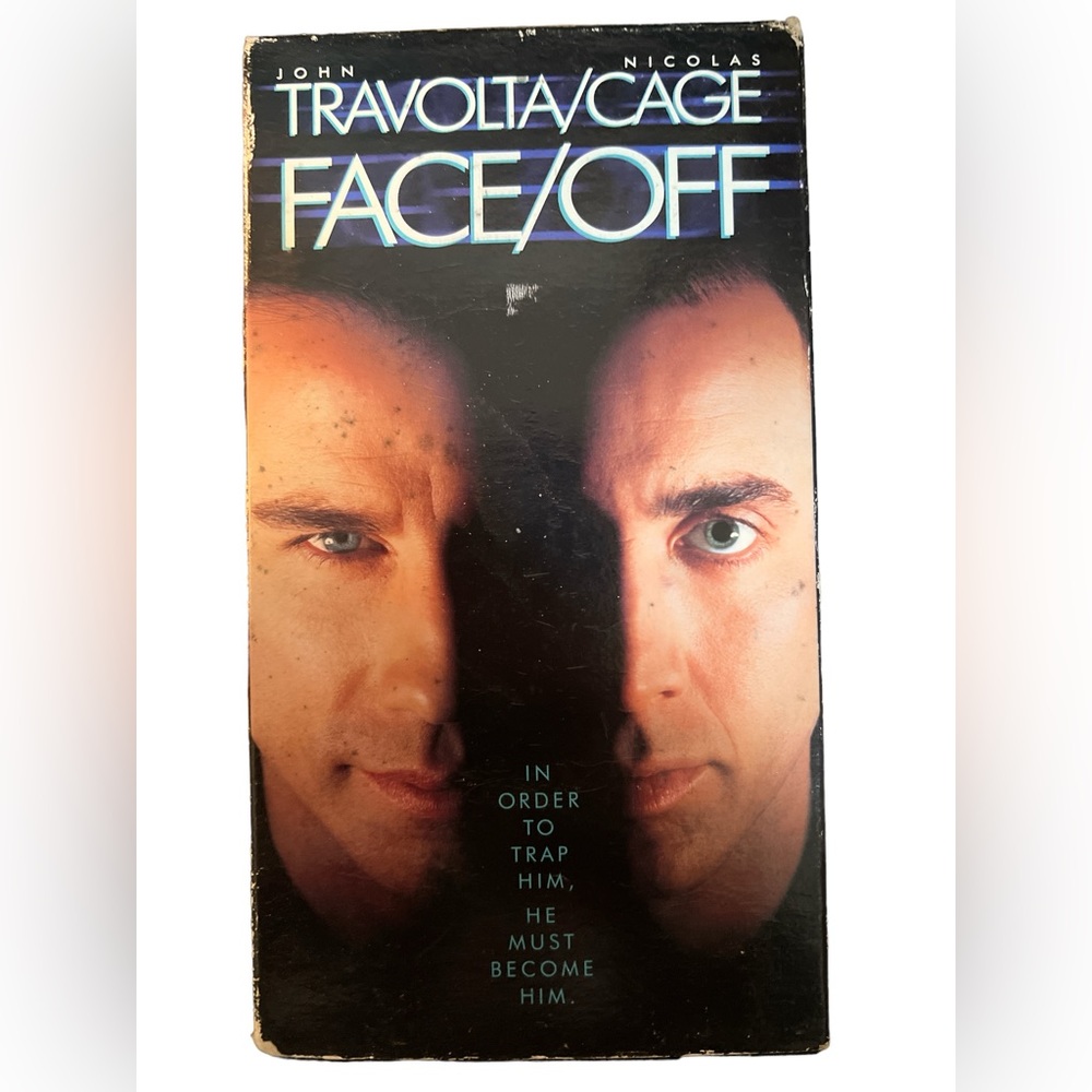 ☠️5/$20☠️ FACE OFF VHS